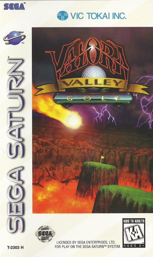 Valora Valley Golf box art for Sega Saturn